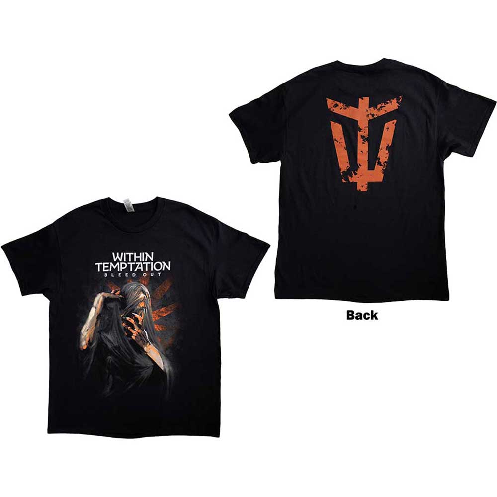 Within Temptation Bleed Out Album Mens T Shirt