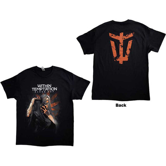 Within Temptation Bleed Out Album Mens T Shirt