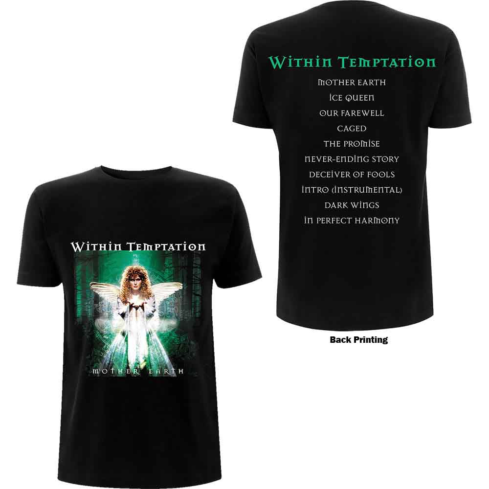 Within Temptation Mother Earth Mens T Shirt