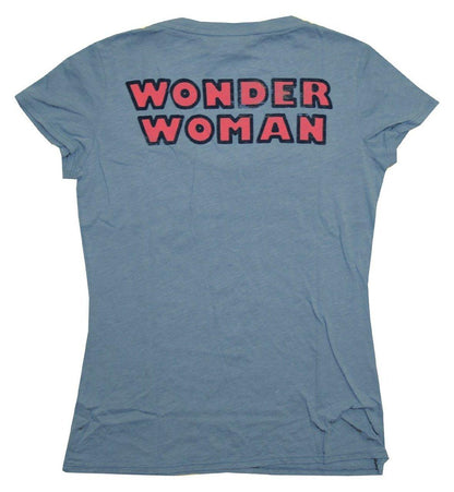 Wonder Woman The Skipper Logo Scoop Neck T Shirt