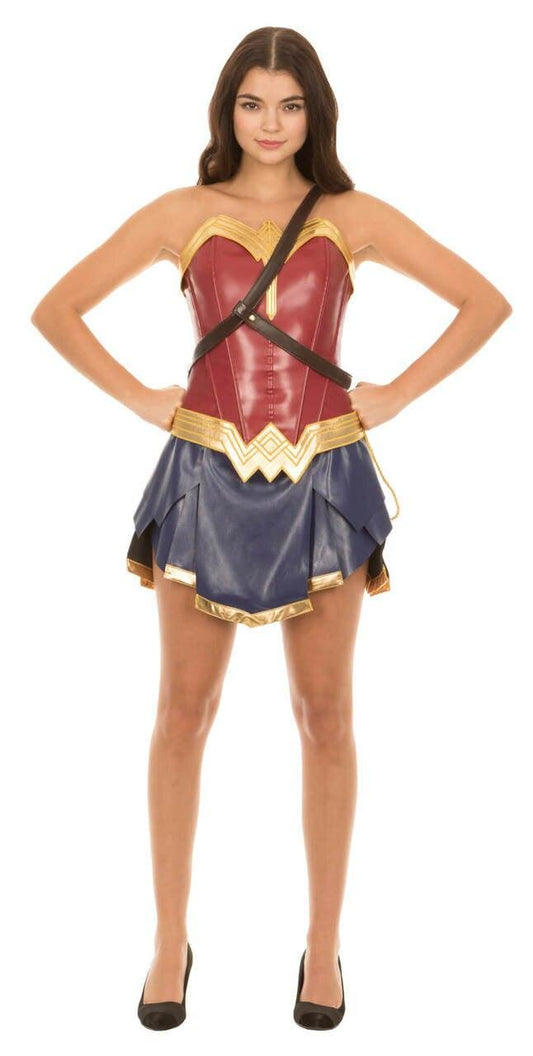 Wonder Woman Warrior Corset and Skirt Costume Set