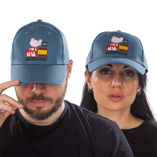 Woodstock Logo Hat Blue