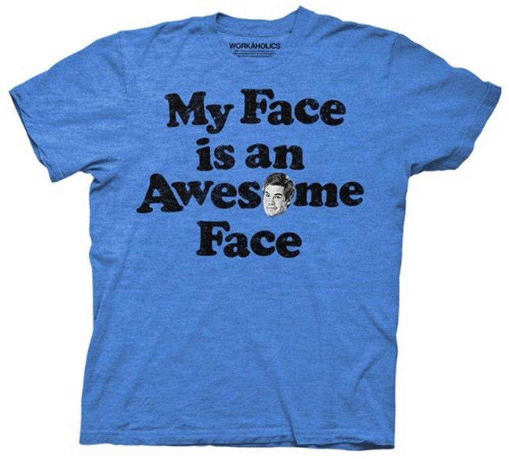 Workaholics Adam My Face is an Awesome Face T Shirt