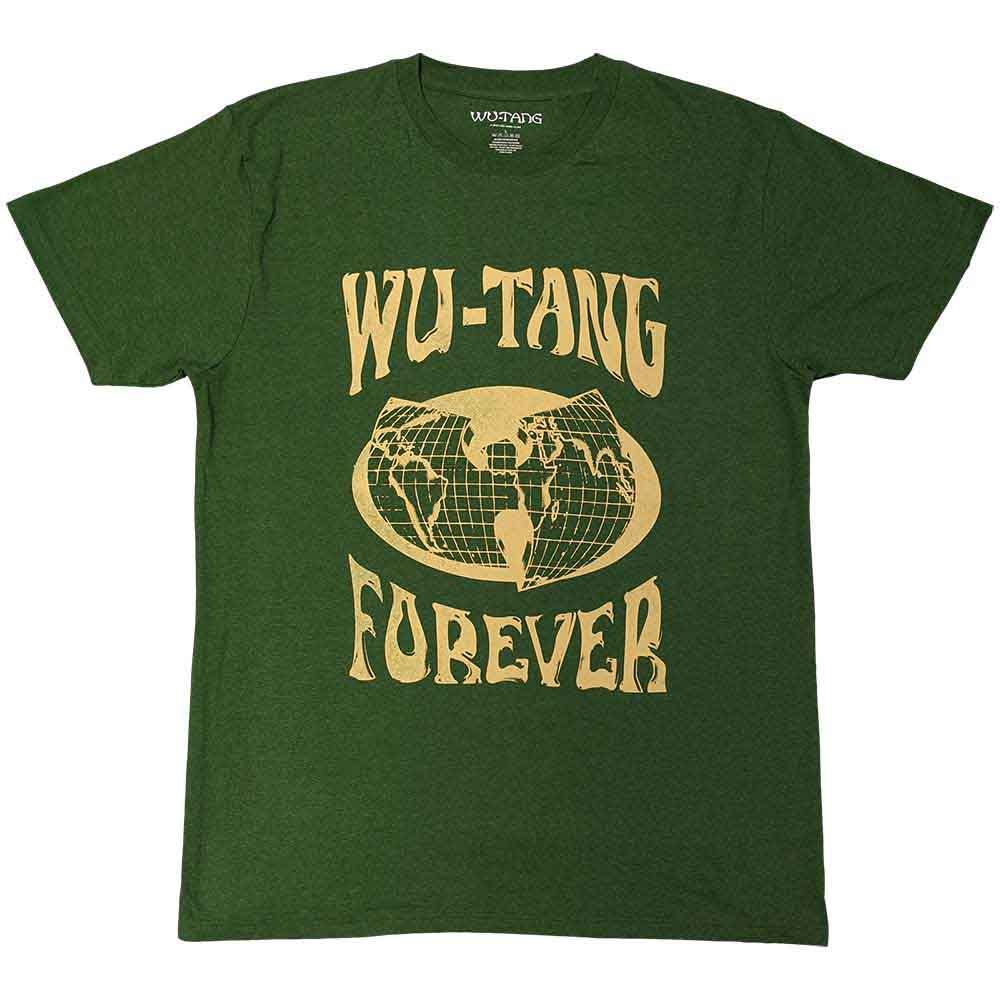 Wu-tang Clan Forever Mens T Shirt Green