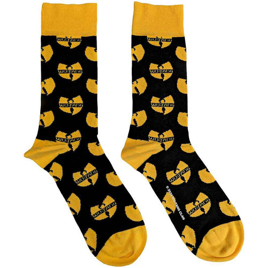 Wu-tang Clan Logo Repeat Socks Black