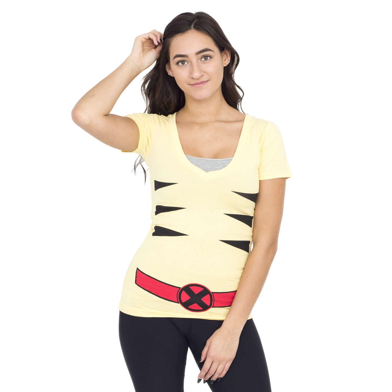 X-men Wolverine V-neck T Shirt
