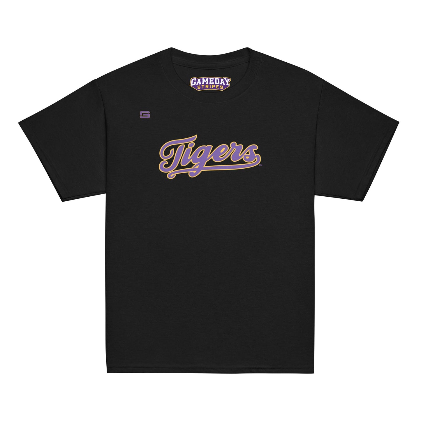 LSU Baseball Tigers Script T-Shirt - Youth