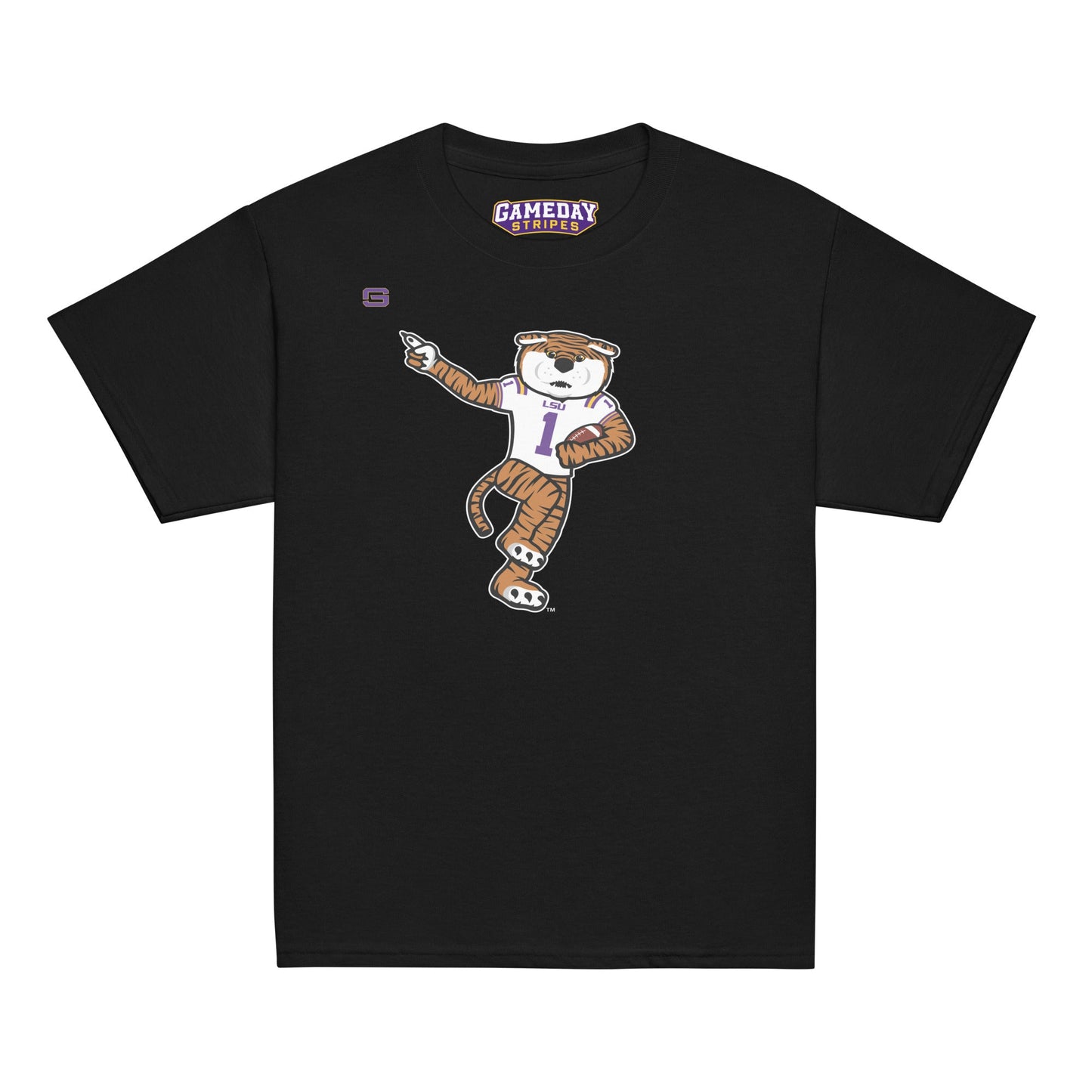 LSU Football Heisman Mike Youth Kids T Shirt