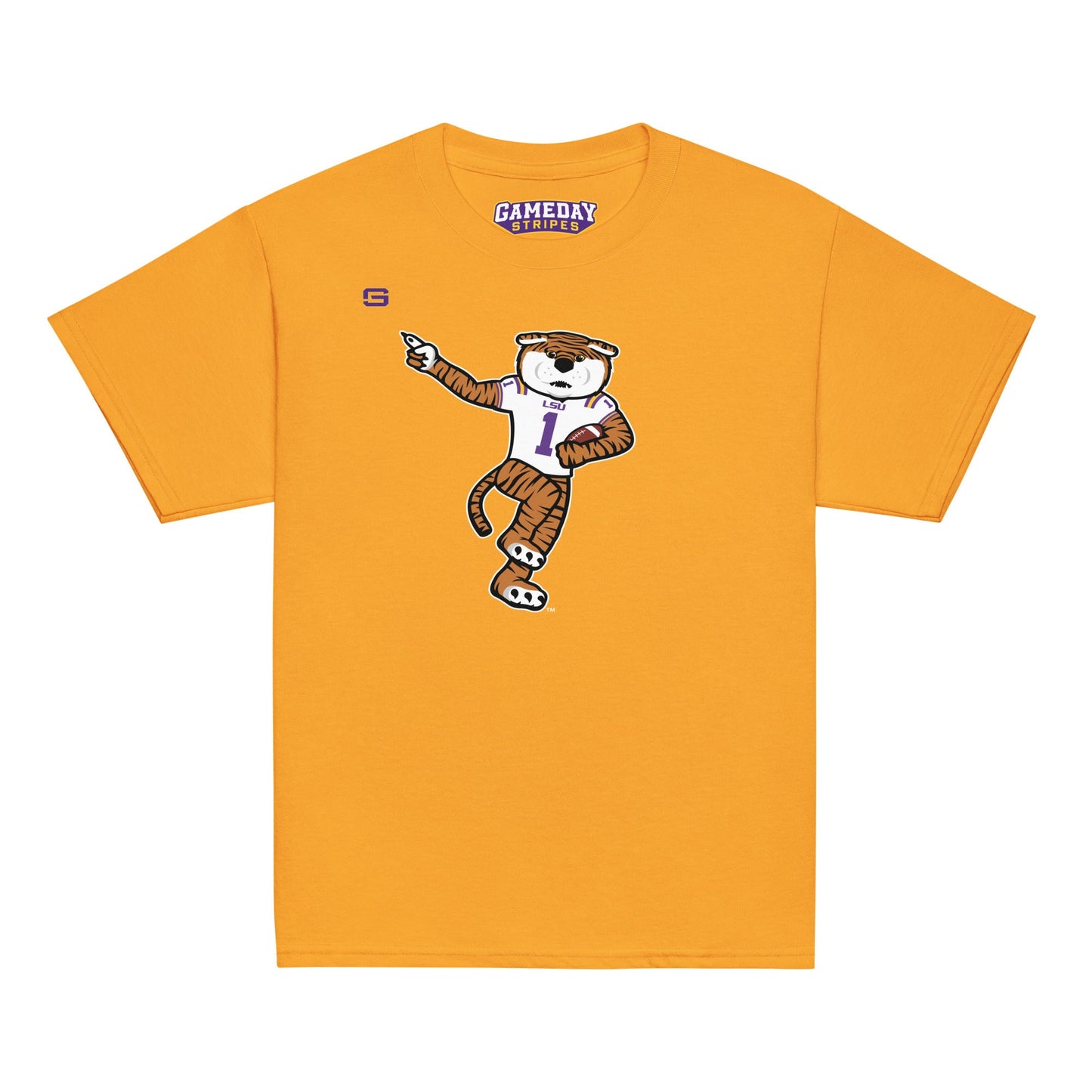LSU Football Heisman Mike Youth Kids T Shirt