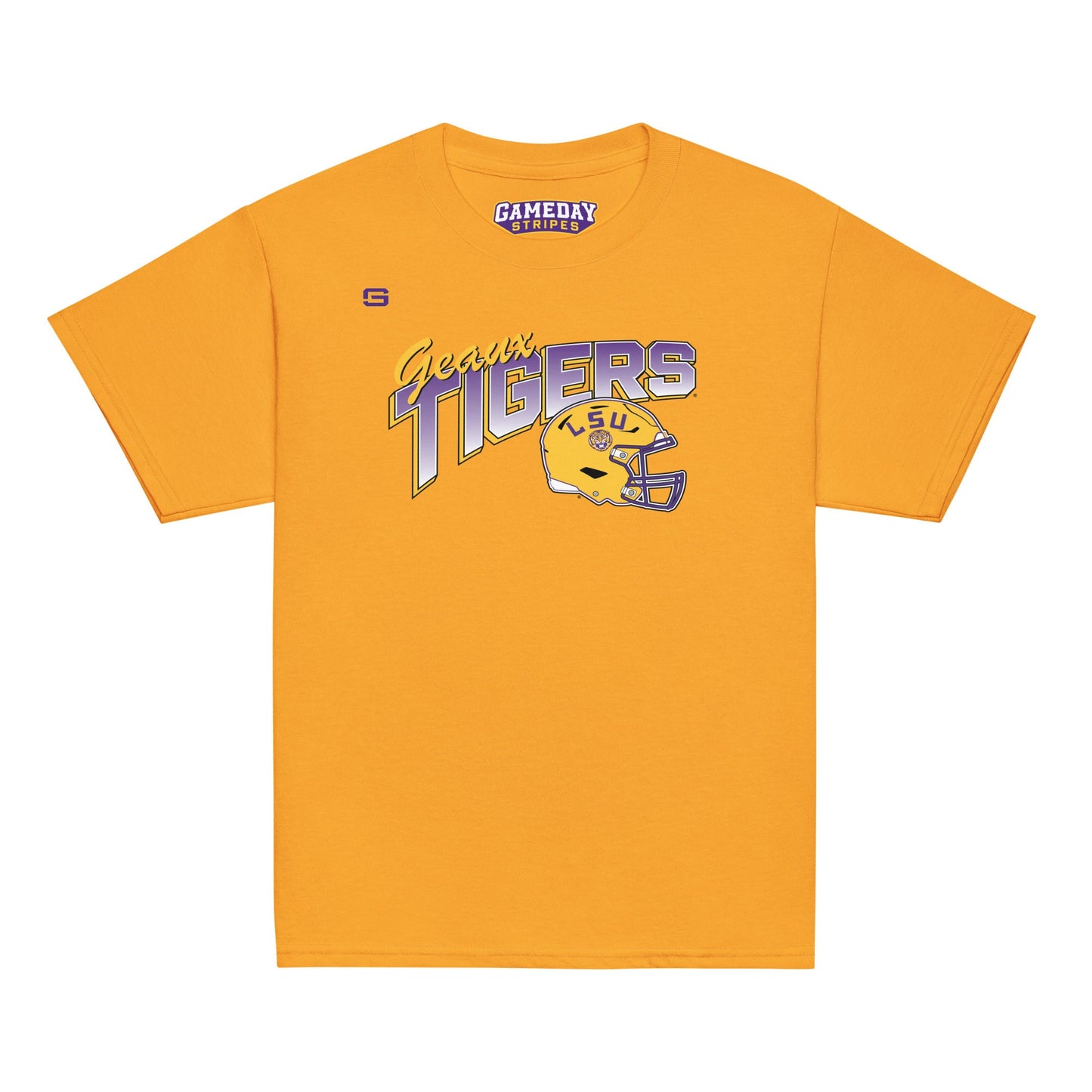 LSU Football Retro Youth Kids T Shirt
