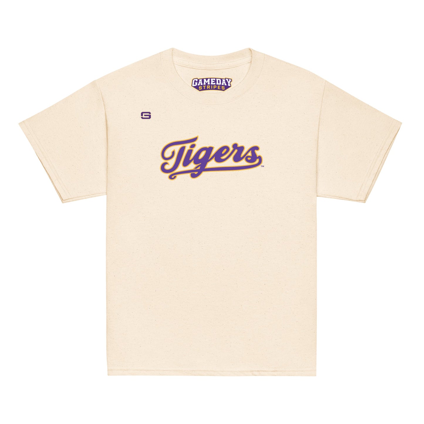 LSU Baseball Tigers Script T-Shirt - Youth