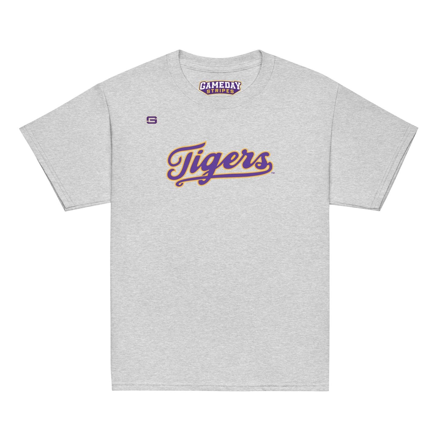 LSU Baseball Tigers Script T-Shirt - Youth