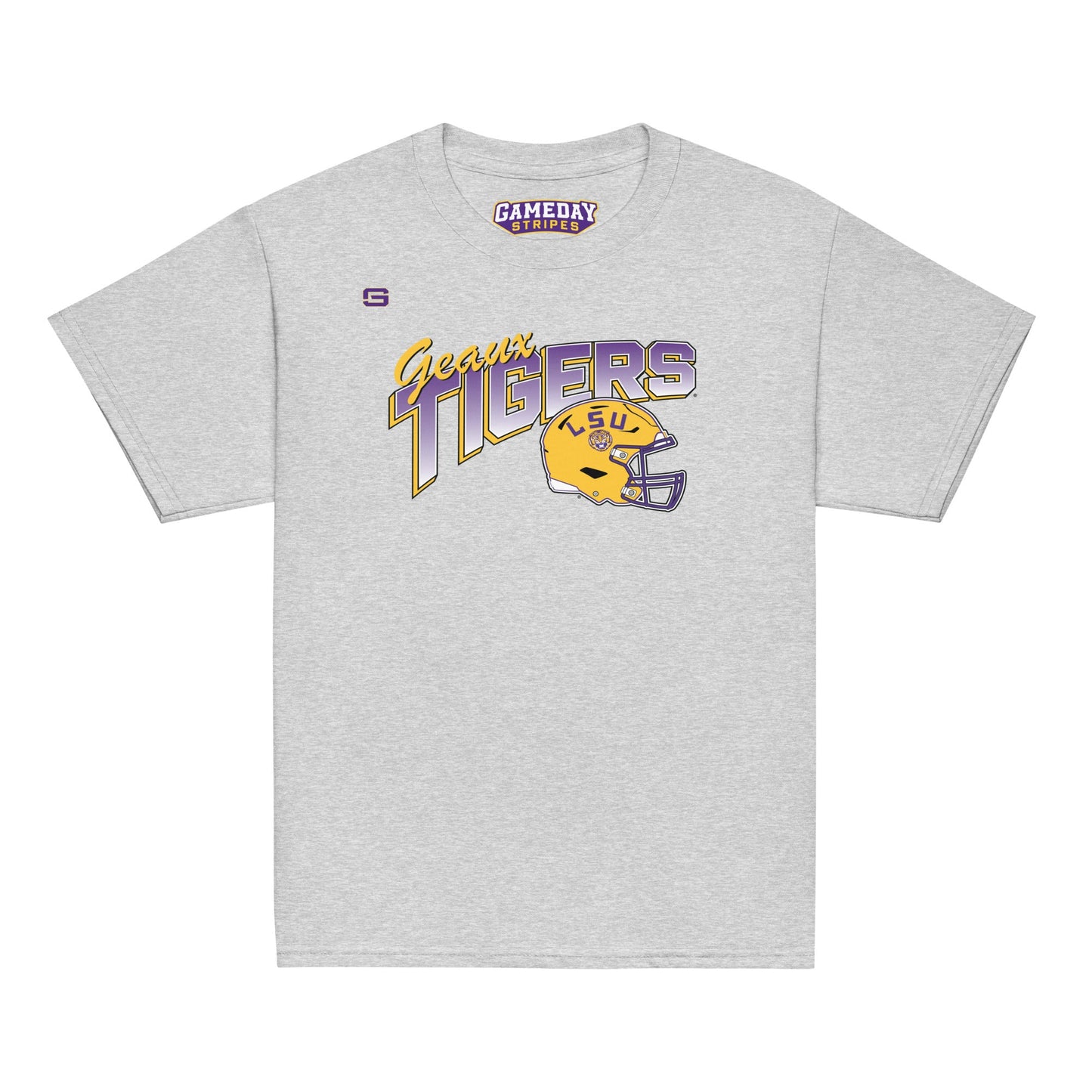 LSU Football Retro Youth Kids T Shirt