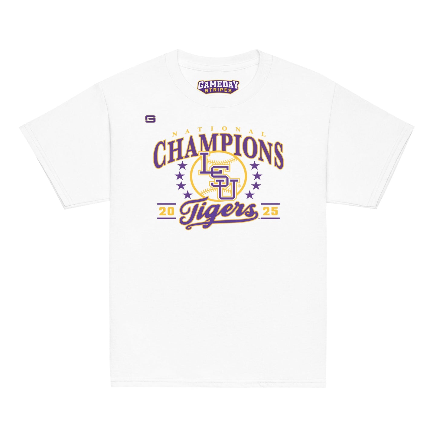 LSU Baseball National Champions Graphic Kids Youth T Shirt