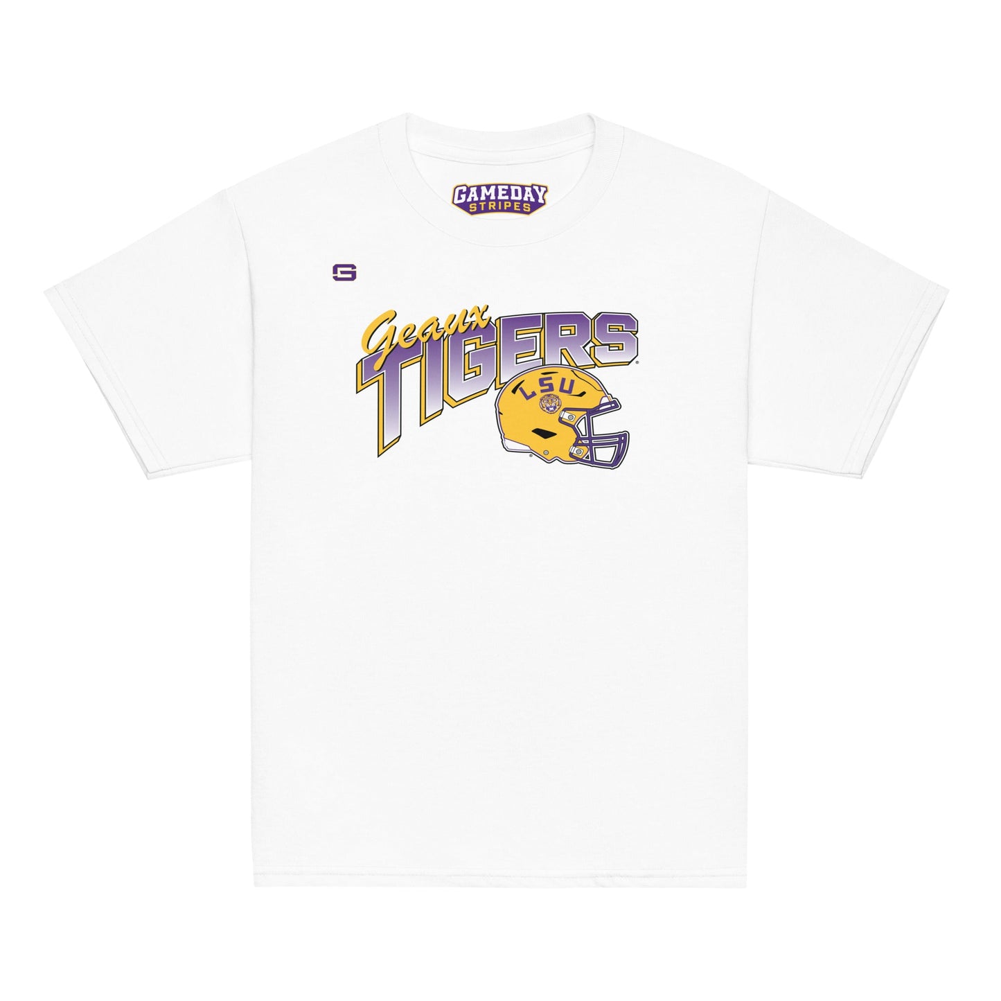 LSU Football Retro Youth Kids T Shirt