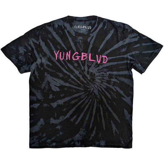 YUNGBLUD Scratch Logo Mens T Shirt