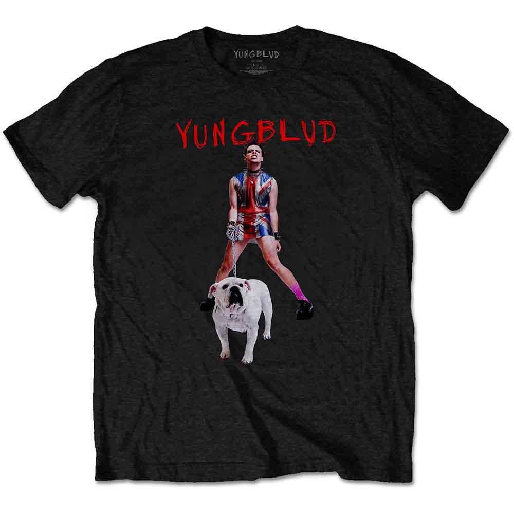 YUNGBLUD Strawberry Lipstick Mens T Shirt Black