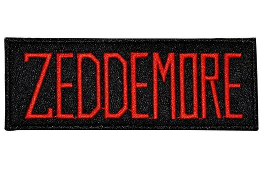 ZEDDEMORE Uniform Name Chest Patch