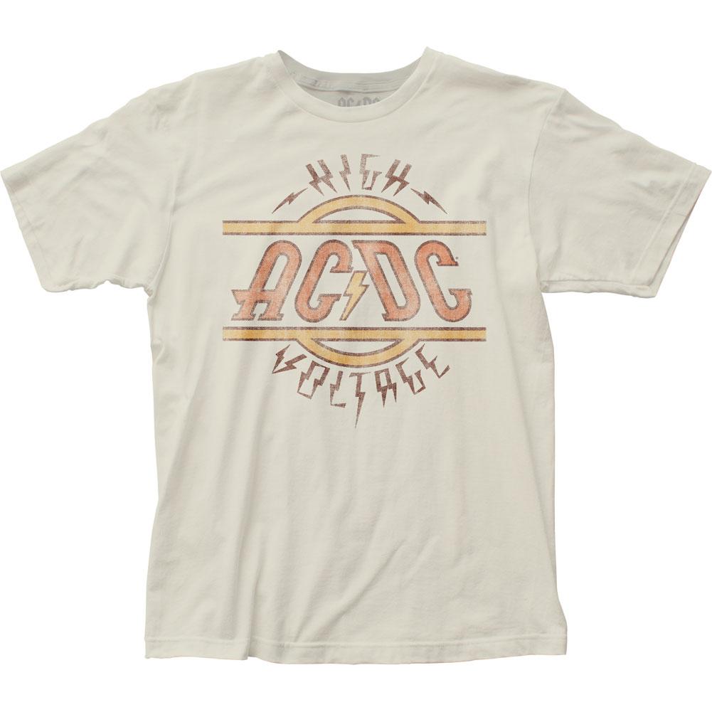 AC/DC High Voltage Mens T Shirt Vintage White