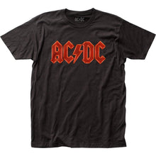 Load image into Gallery viewer, AC/DC Neon Logo Mens T Shirt Black
