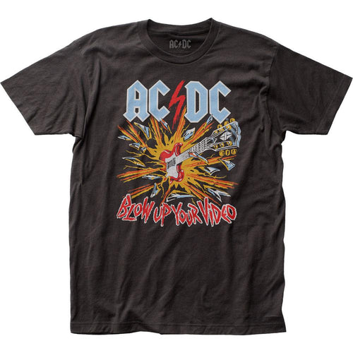 AC/DC Blow Up Your Video Mens T Shirt Black