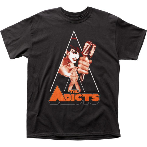 The Adicts Clockwork Monkey Mens T Shirt Black