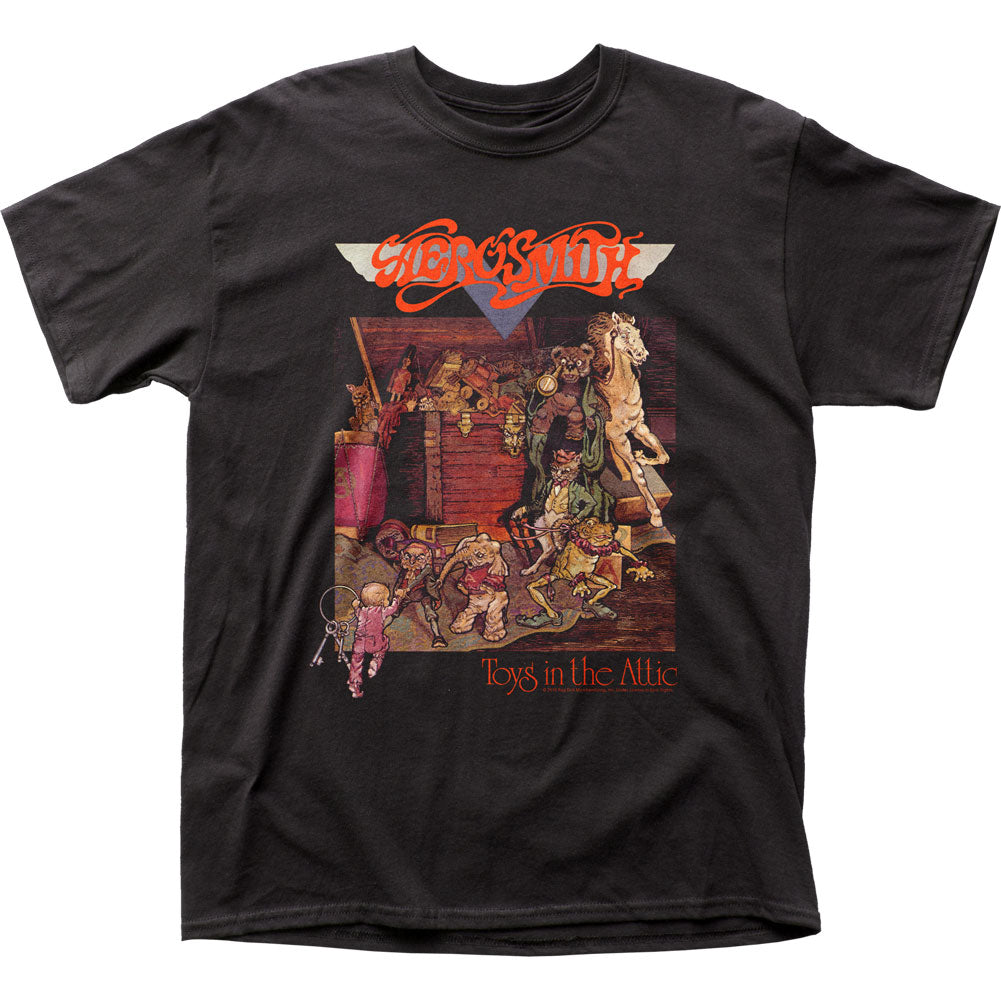 Aerosmith Toys In The Attic Mens T Shirt Black