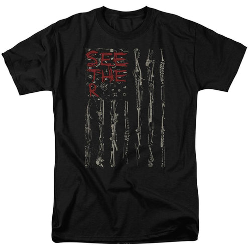 Seether Bone Flag Mens T Shirt Black