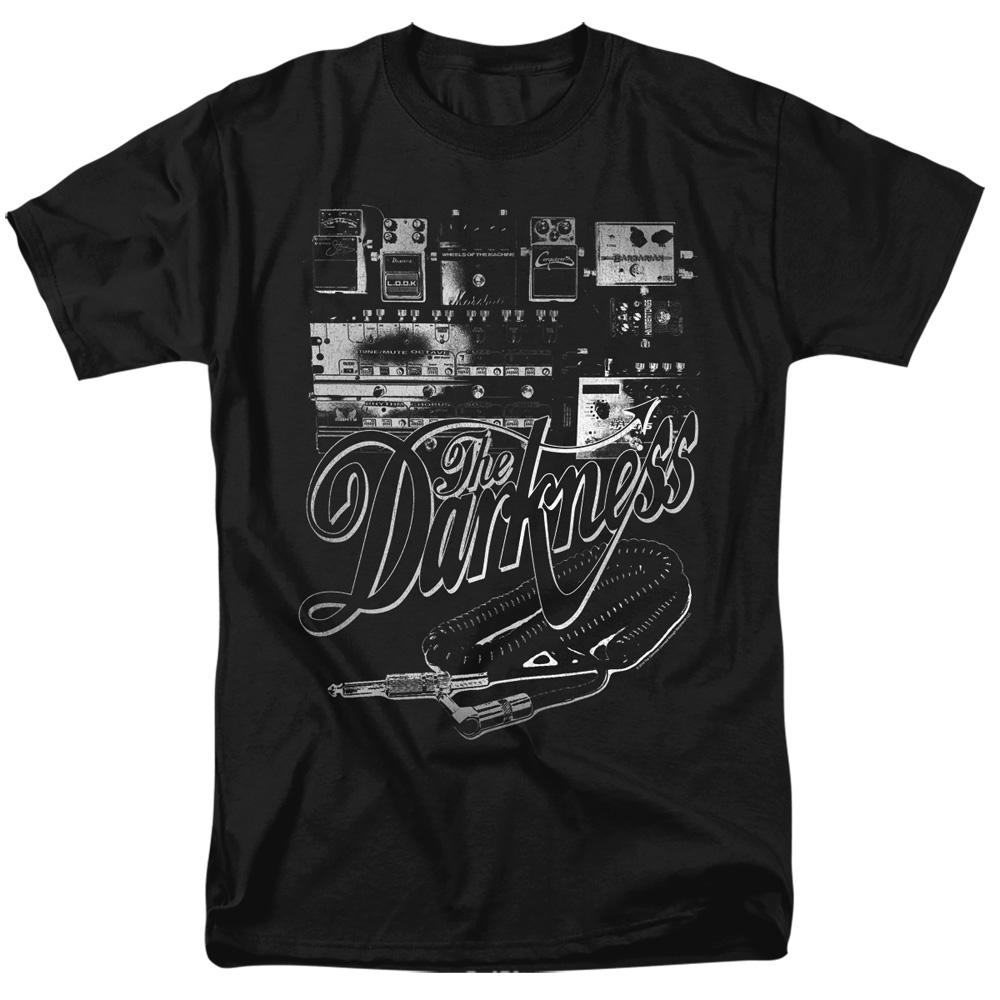 The Darkness Pedal Board Mens T Shirt Black