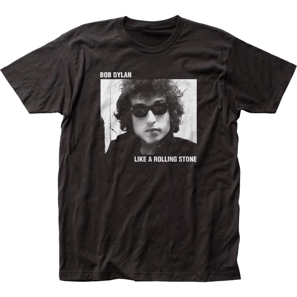 Bob Dylan Rolling Stone Mens T Shirt Black