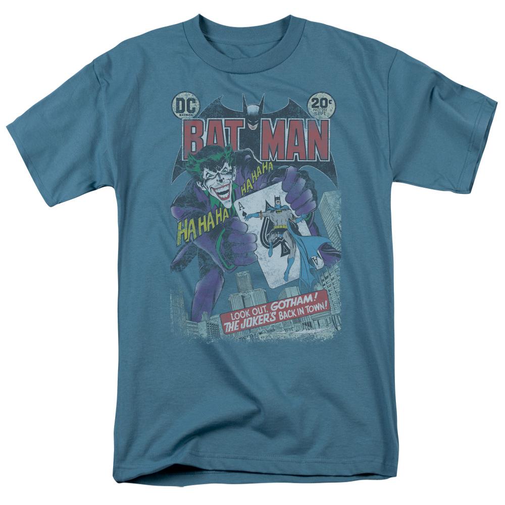 Batman #251 Distressed Mens T Shirt Slate