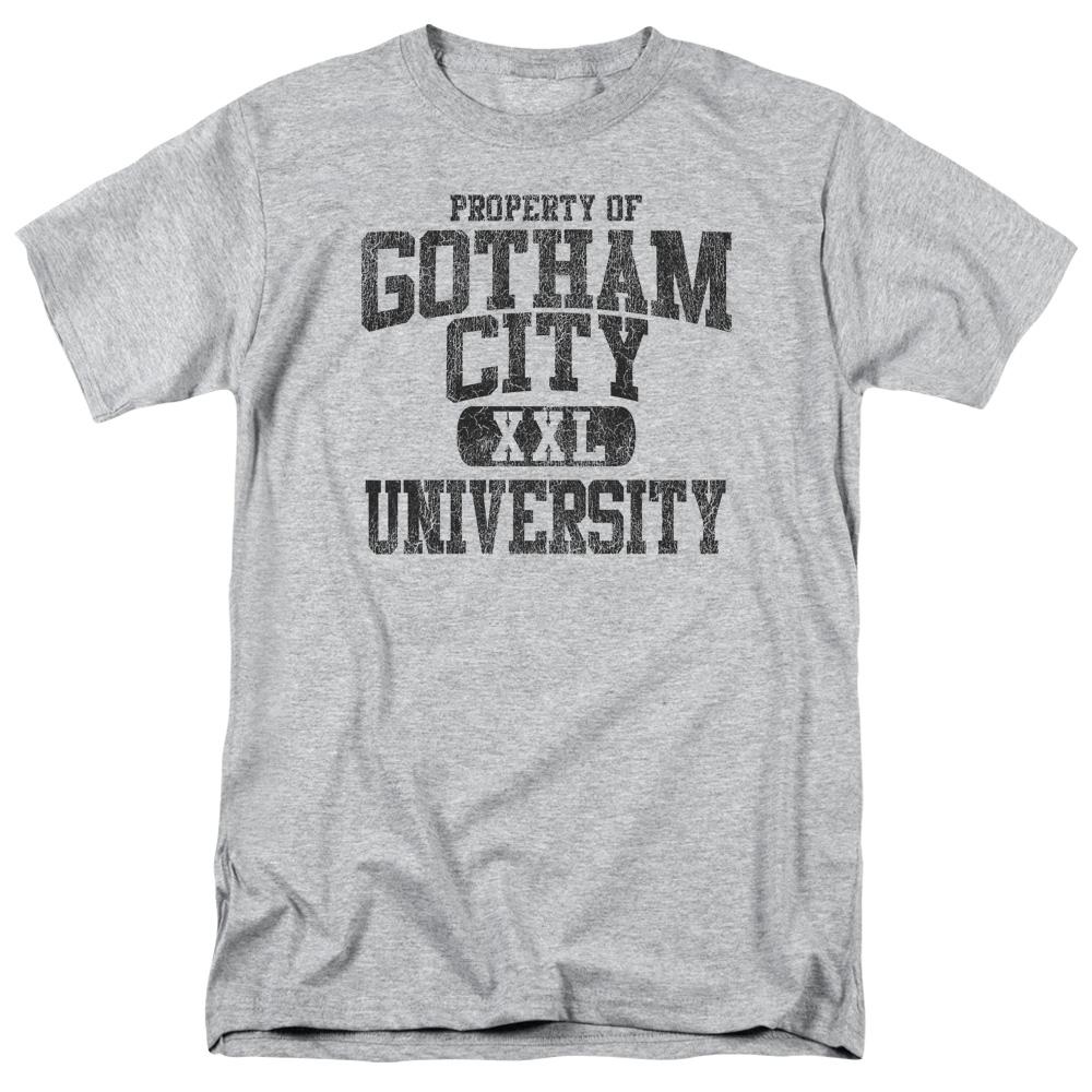 Batman Property Of Gcu Mens T Shirt Athletic Heather