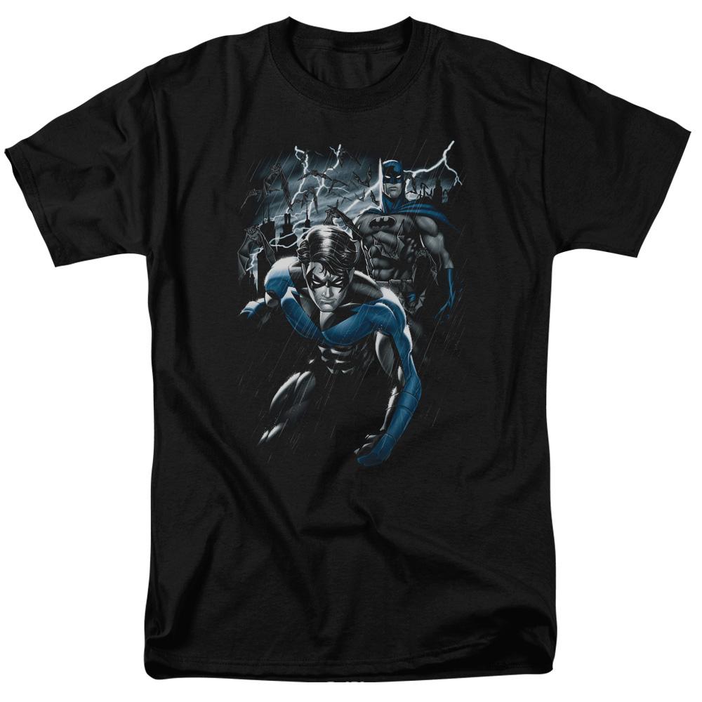 Batman Dynamic Duo Mens T Shirt Black