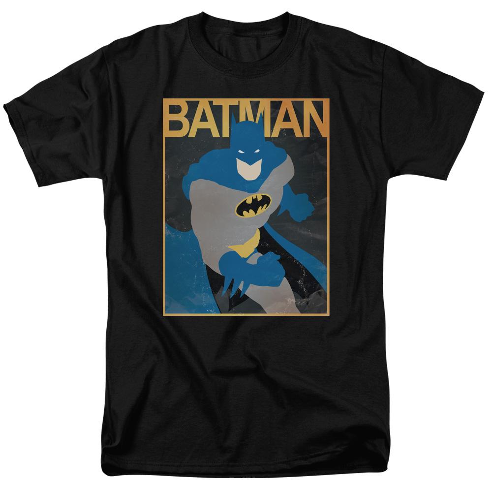 Batman Simple Bm Poster Mens T Shirt Black