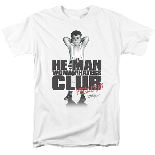 Little Rascals Club President Mens T Shirt White