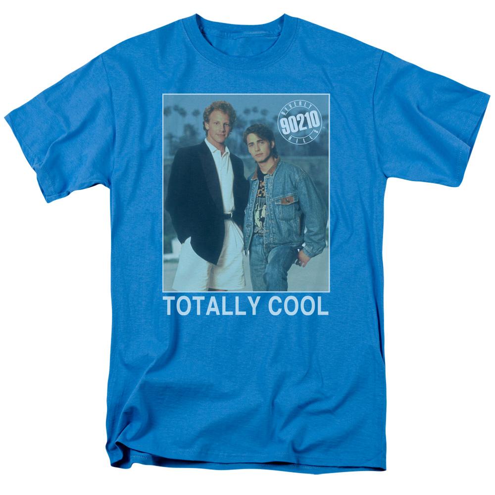 90210 Totally Cool Mens T Shirt Turquoise