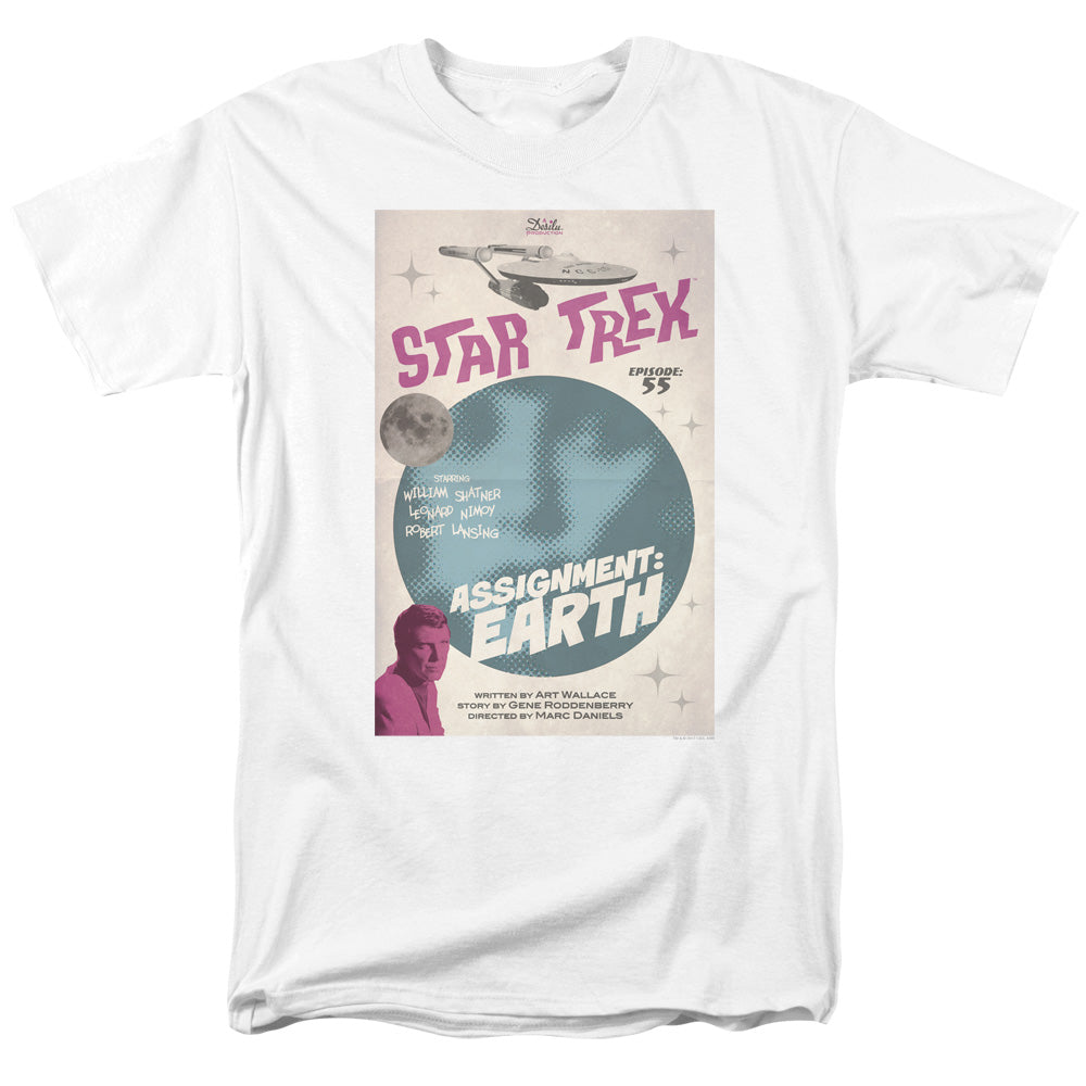 Star Trek Tos Episode 55 Mens T Shirt White