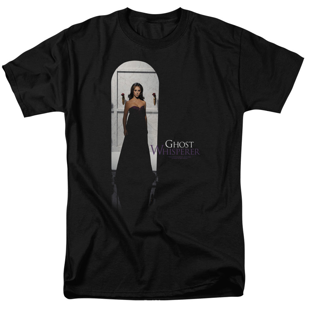 Ghost Whisperer Doorway Mens T Shirt Black