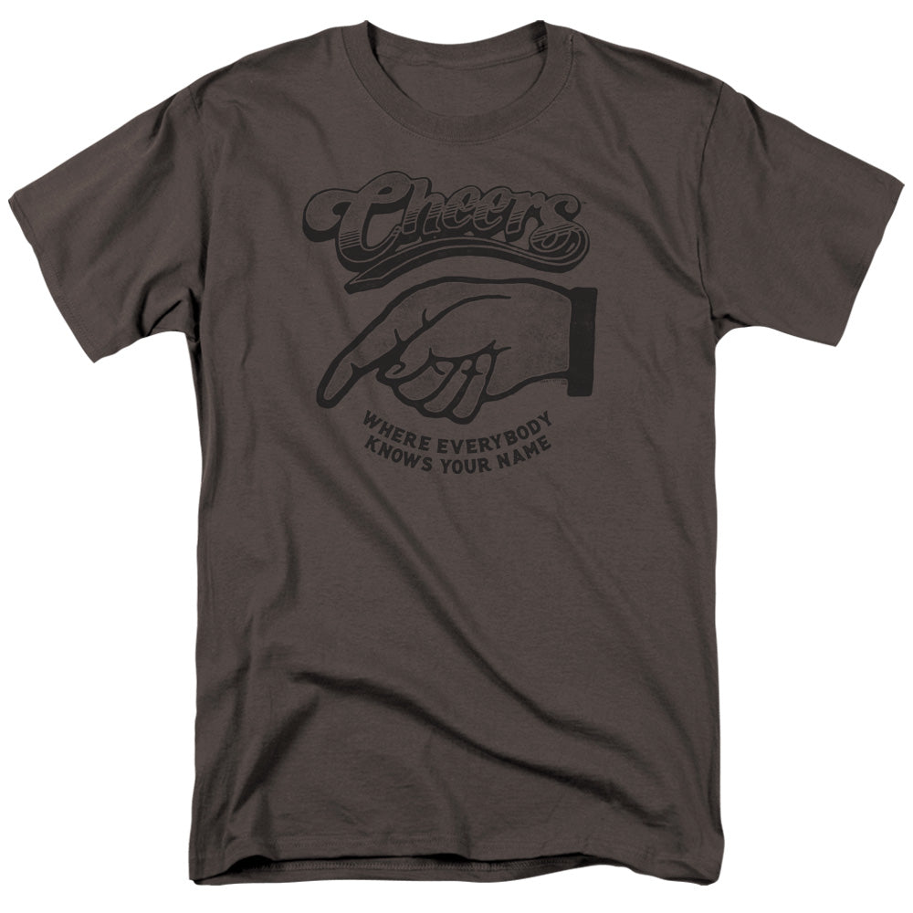 Cheers the Standard Mens T Shirt Charcoal