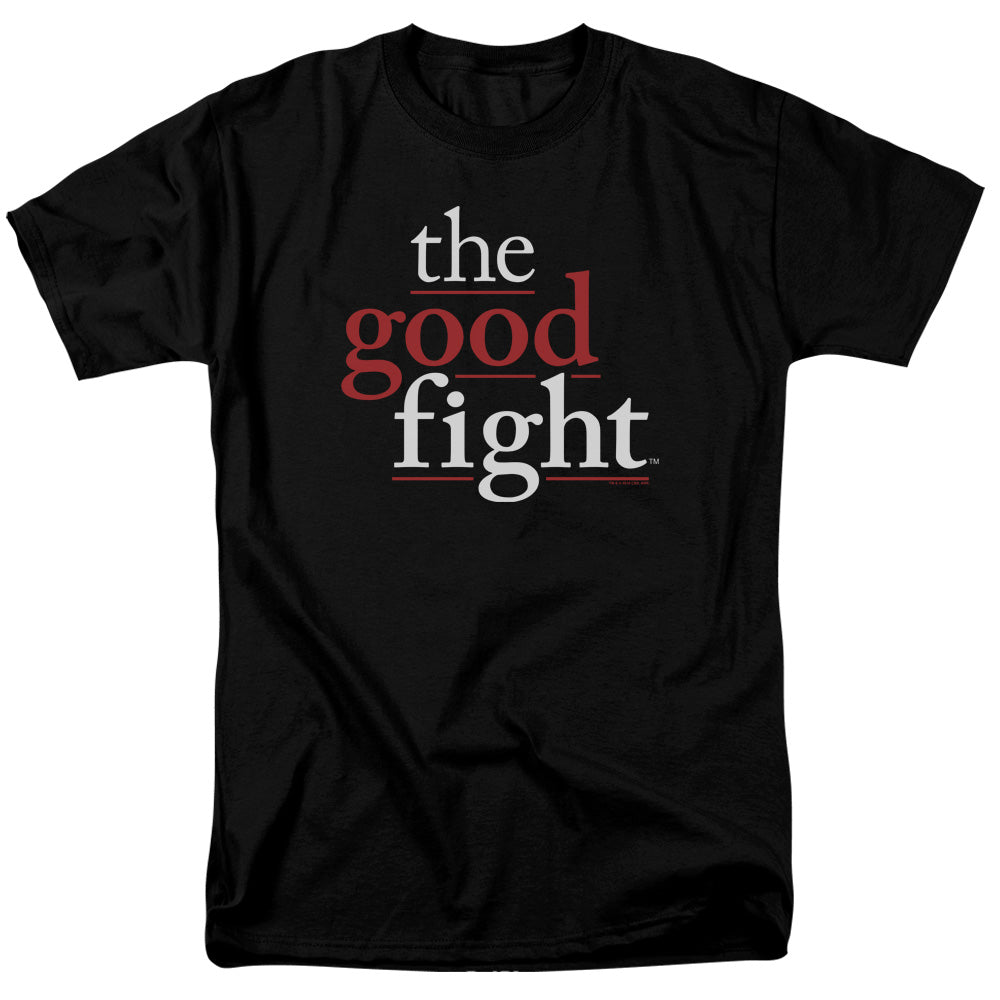 The Good Fight Logo Mens T Shirt Black