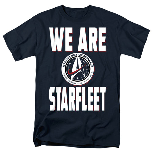 Star Trek Discovery We Are Starfleet Mens T Shirt Navy