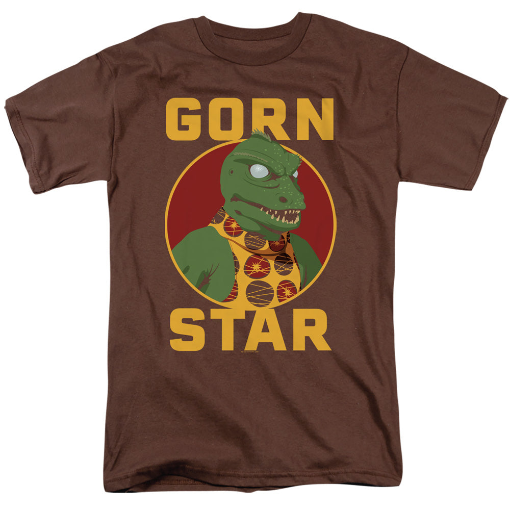 Star Trek Gorn Star Mens T Shirt Coffee