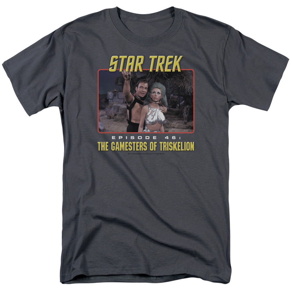 Star Trek Episode 46 Mens T Shirt Charcoal