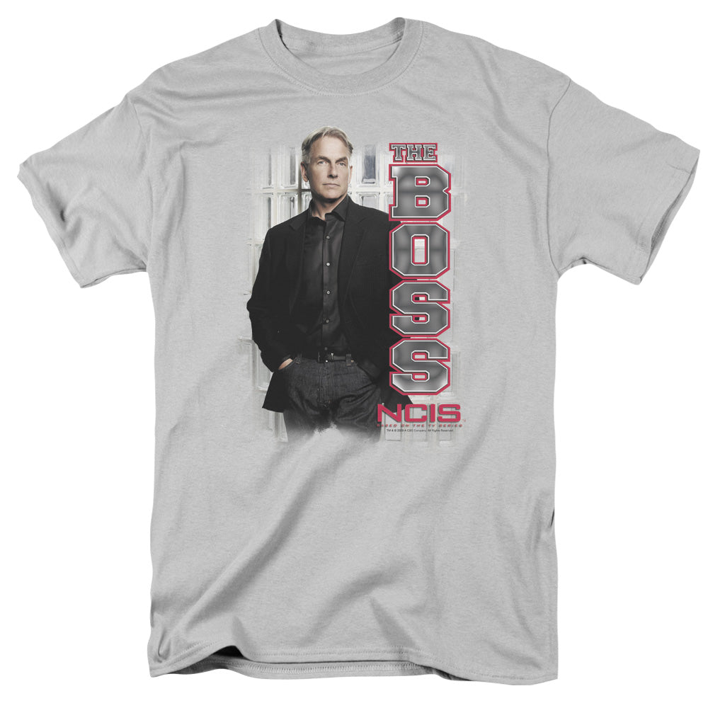 Ncis the Boss Mens T Shirt Silver