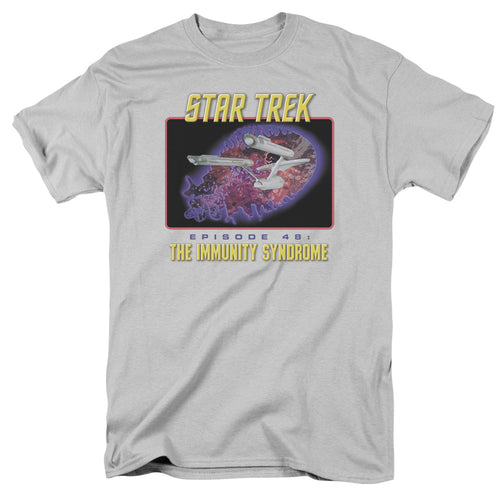 Star Trek Original Episode 48 Mens T Shirt Silver