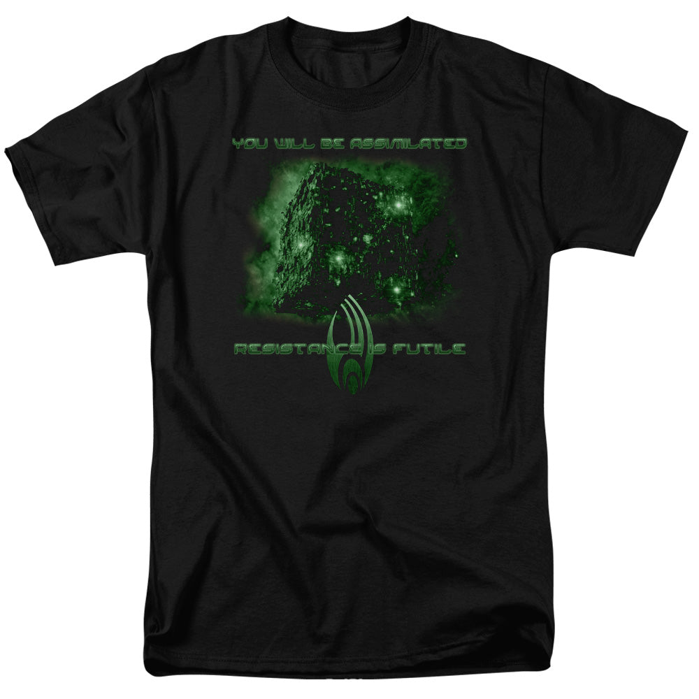 Star Trek Assimilate Mens T Shirt Black