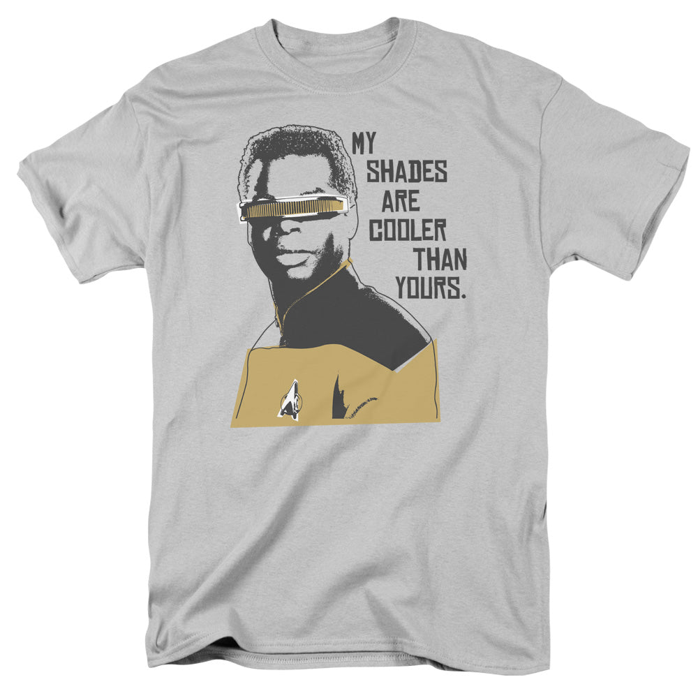 Star Trek Cooler Shades Mens T Shirt Silver