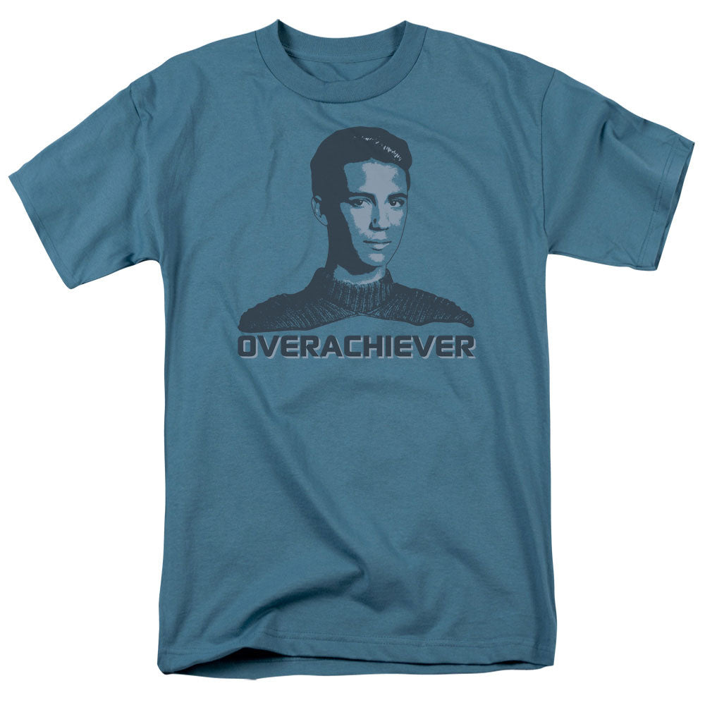 Star Trek Overachiever Mens T Shirt Slate