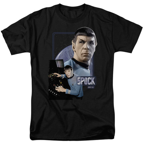 Star Trek Spock Mens T Shirt Black