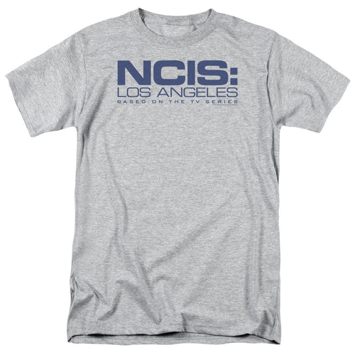 Ncis La Logo Mens T Shirt Athletic Heather